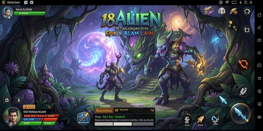 Tampilan gameplay <strong>138ALIEN</strong> yang menakjubkan di luar angkasa.