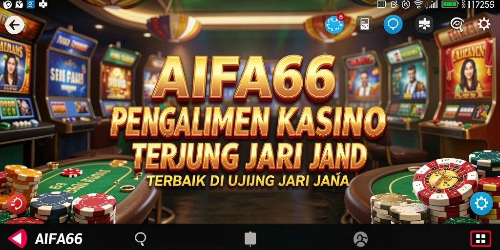 Tampilan gameplay Kasino yang menarik dari AIFA66.