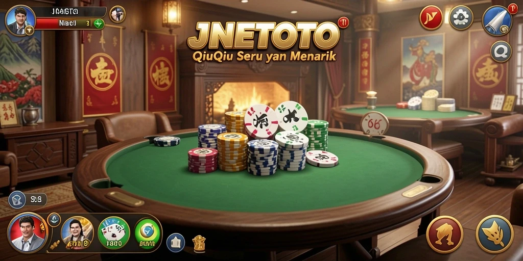 Gameplay seru dan interaksi sosial dalam QiuQiu di JNETOTO.